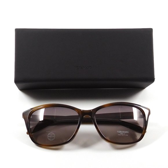 VERA WANG “Dasnee” Walnut Tortoise Sunglasses main image 10